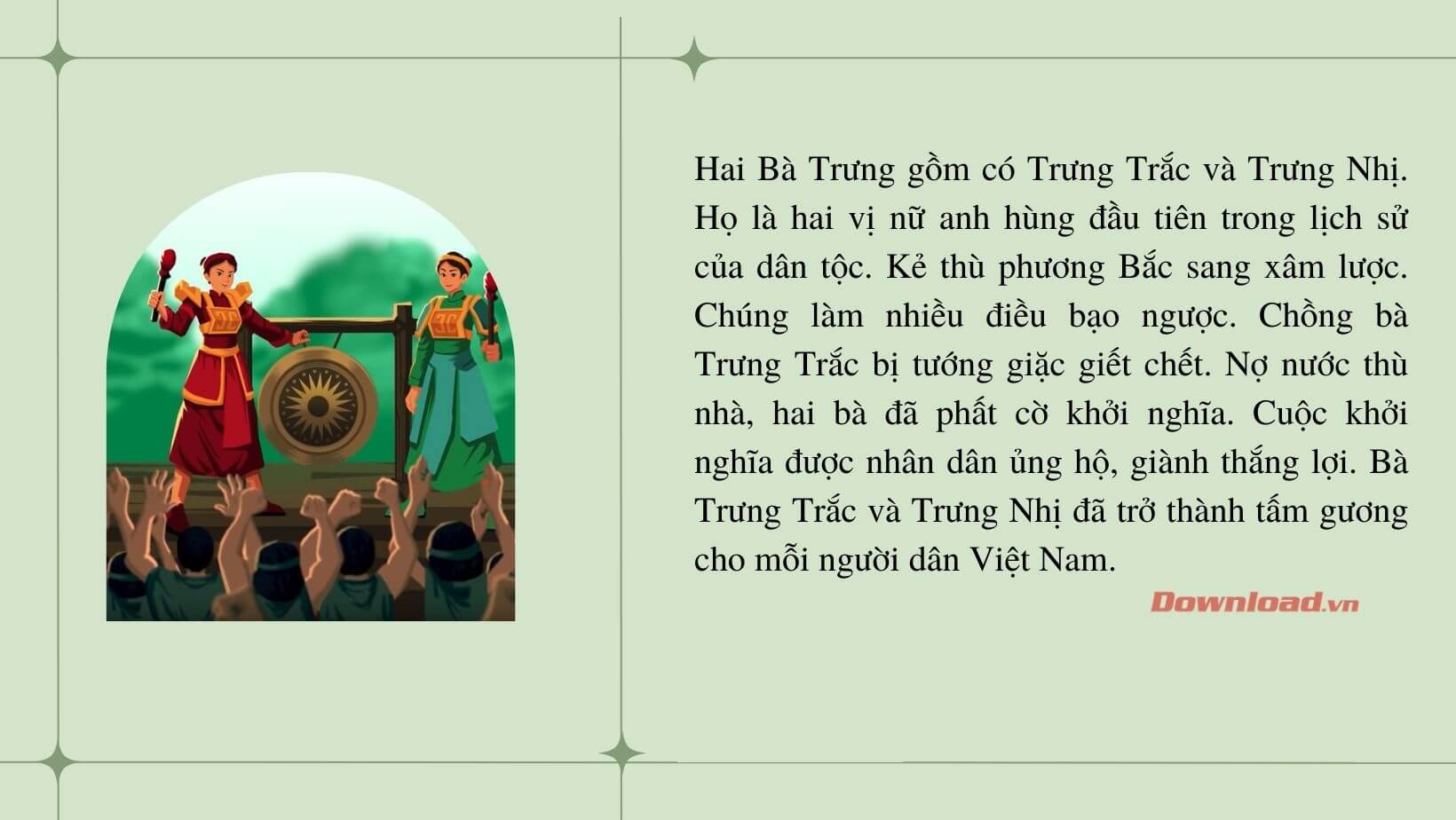 Cảm nghĩ của em về Hai Bà Trưng Gallery 1