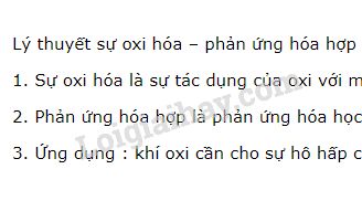 Sự oxi hóa là gì?