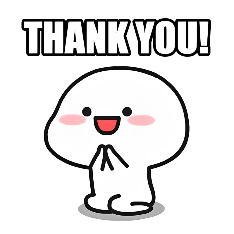 Thanks Meme Cute: Hình ảnh dễ thương thể hiện lòng biết ơn Gallery 1