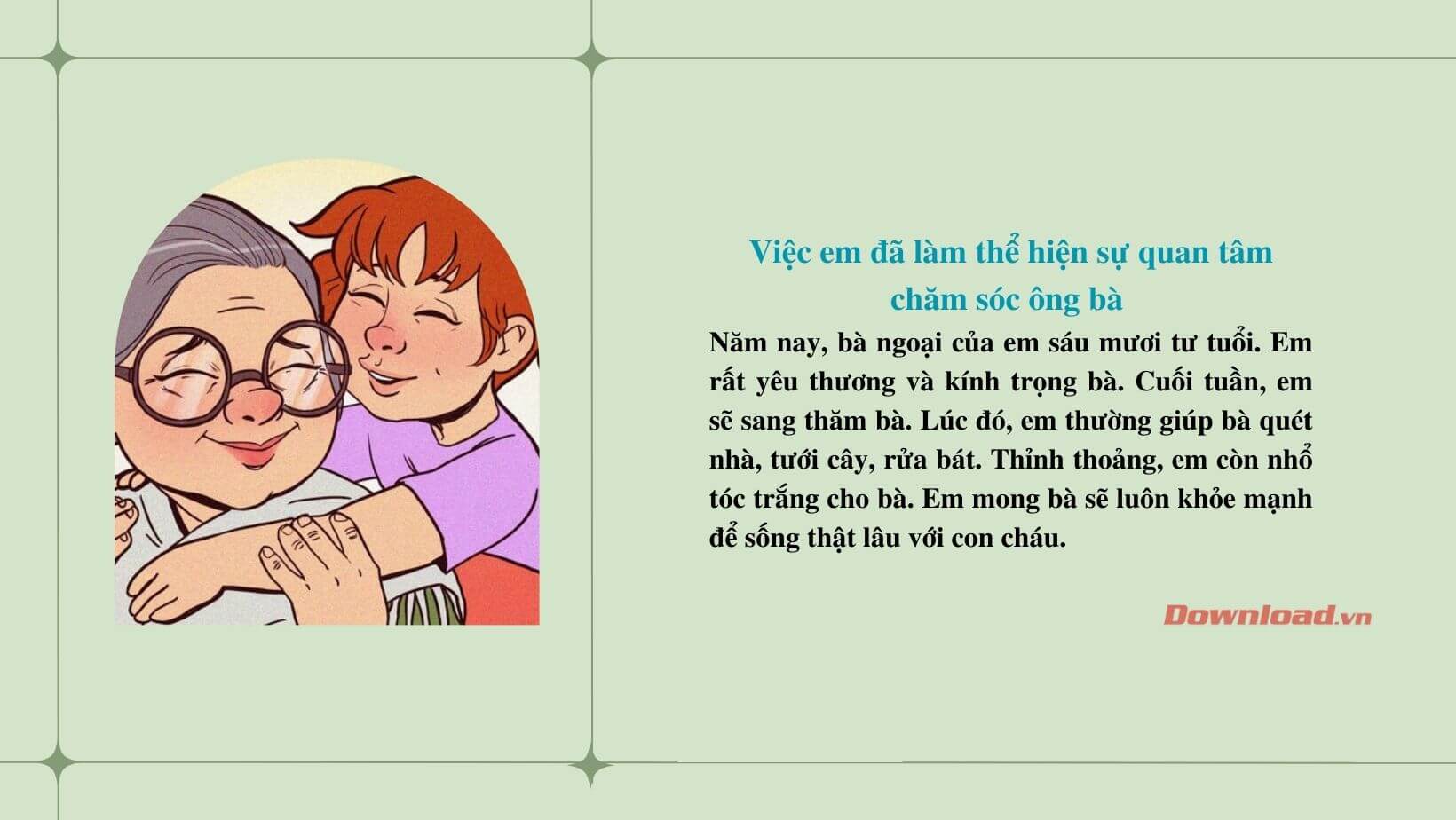 Tình cảm thiêng liêng của cháu đối với ông bà Gallery 2