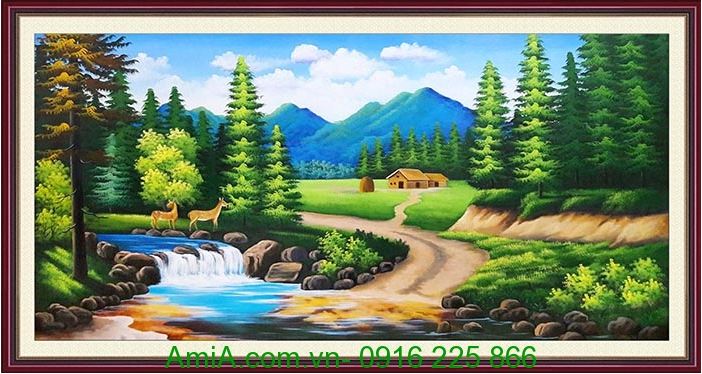 Tranh Phong Cảnh Miền Núi Đẹp Gallery 2
