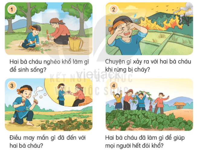Sự tích cây khoai lang - Truyện cổ tích Việt Nam cho thiếu nhi