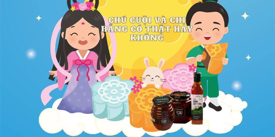 Sự tích chị Hằng và chú Cuội: Chuyện tình bất tử trên cung trăng