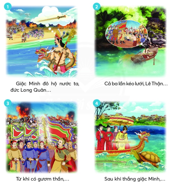 Sự tích Hồ Gươm lớp 2