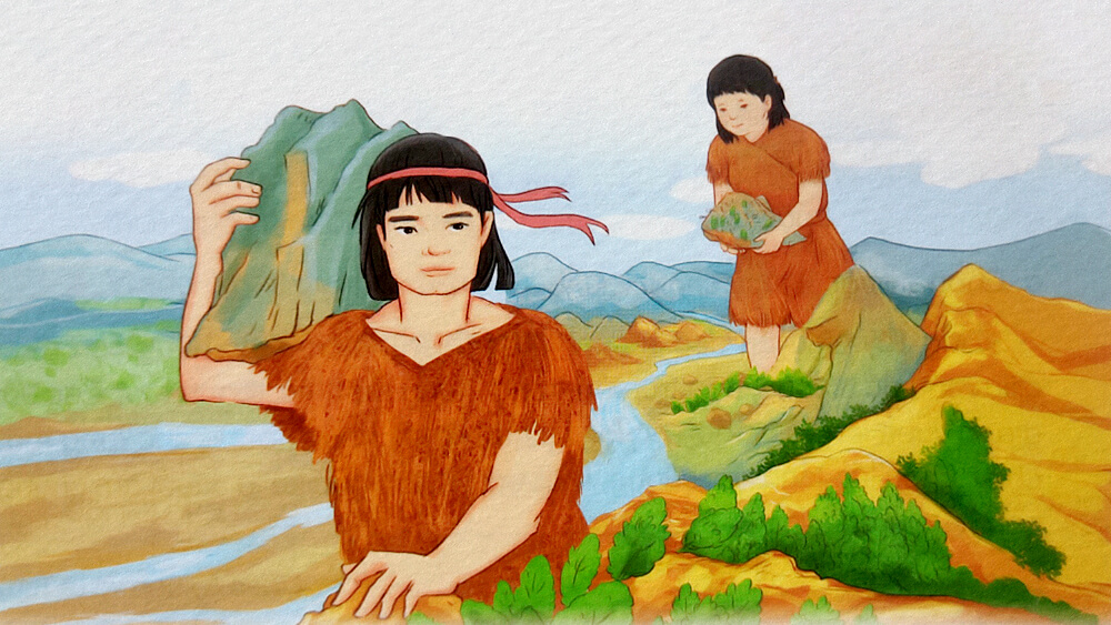 Sự tích Ông Đùng Bà Đùng - Nguồn gốc của sấm sét và mưa gió