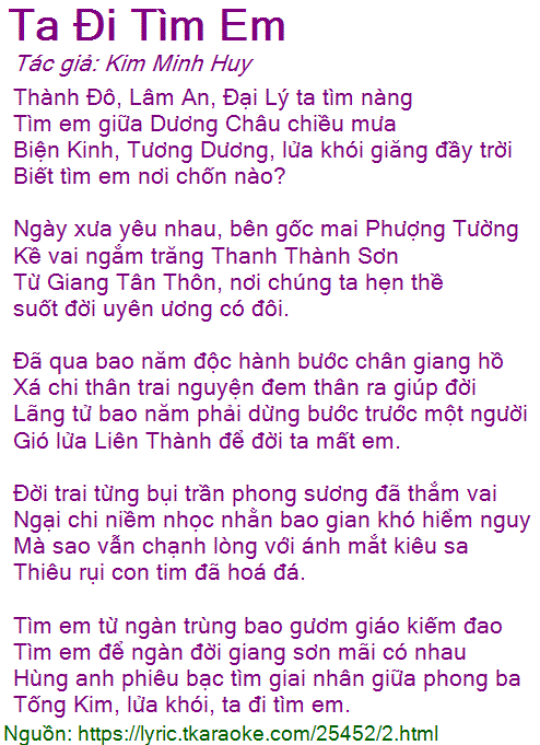 Ta Đi Tìm Em Gallery 2