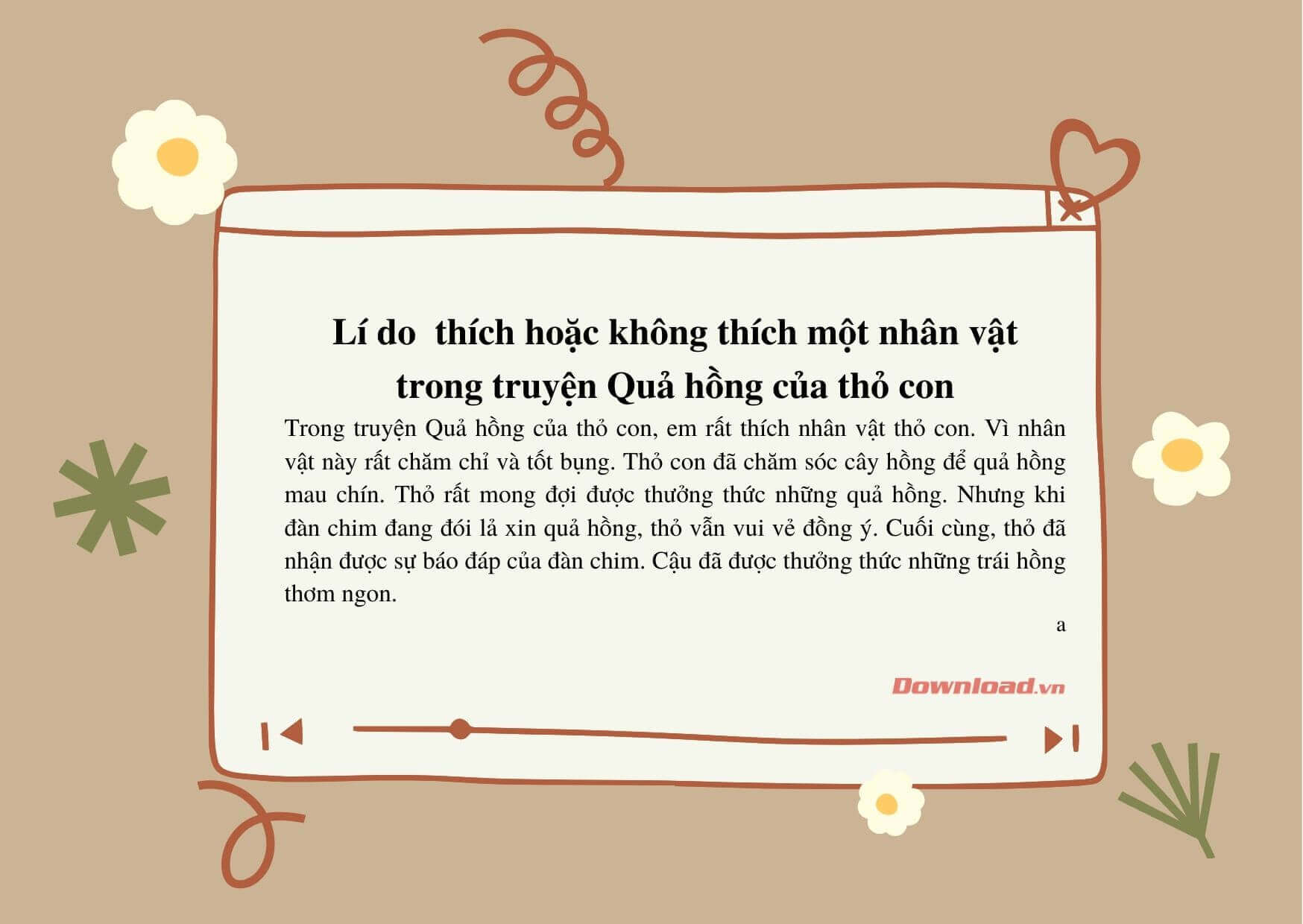Vì sao tôi thích nhân vật Thỏ Con trong truyện Quả Hồng Gallery 1