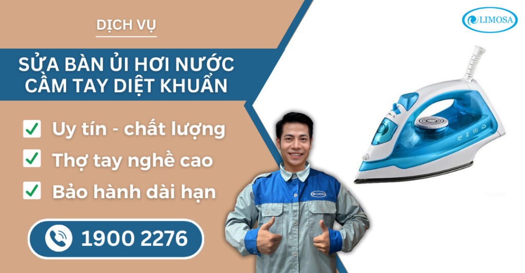 Sửa Bàn Ủi Hơi Nước Cầm Tay