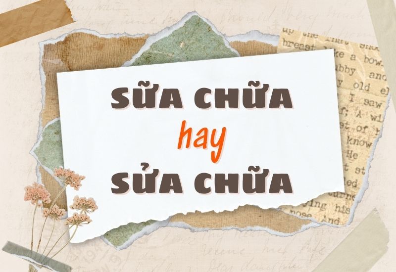 Sửa hay Sữa?
