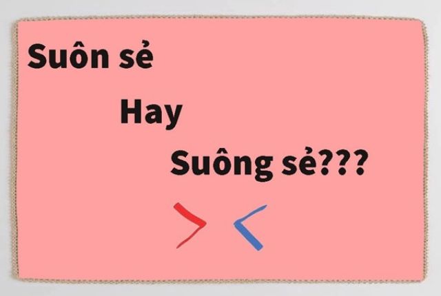 Suôn sẻ đúng chính tả