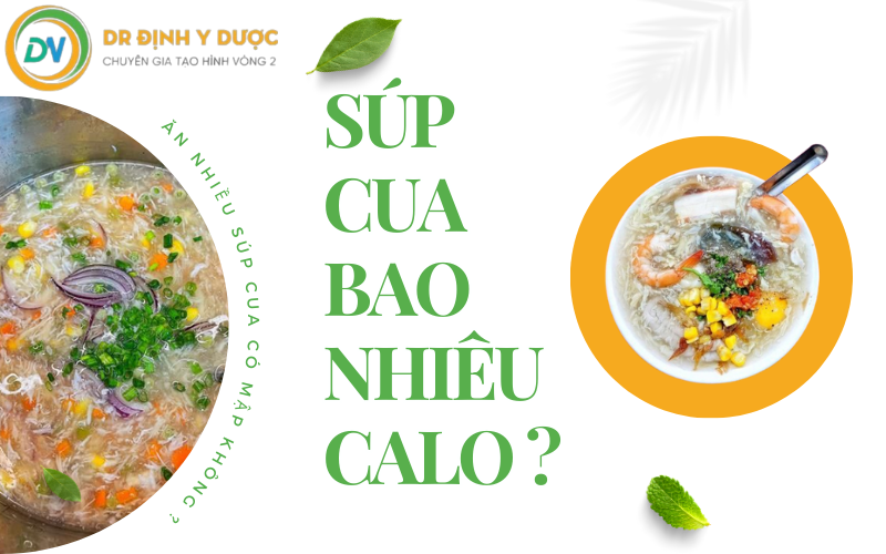 Súp cua có mập không?
