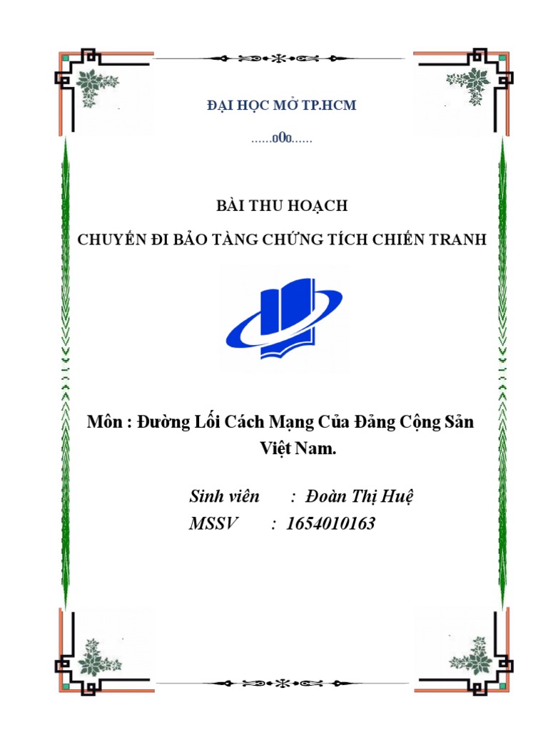 Bài Thu Hoạch Bảo Tàng Chứng Tích Chiến Tranh Gallery 2
