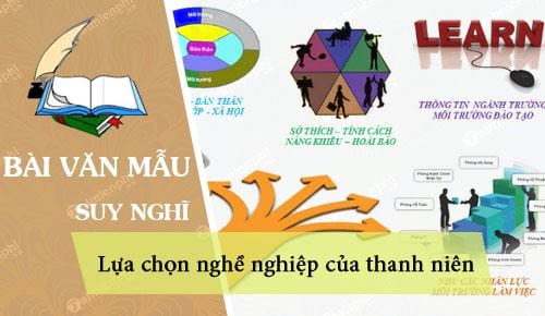 Suy nghĩ về lựa chọn nghề nghiệp của thanh niên hiện nay