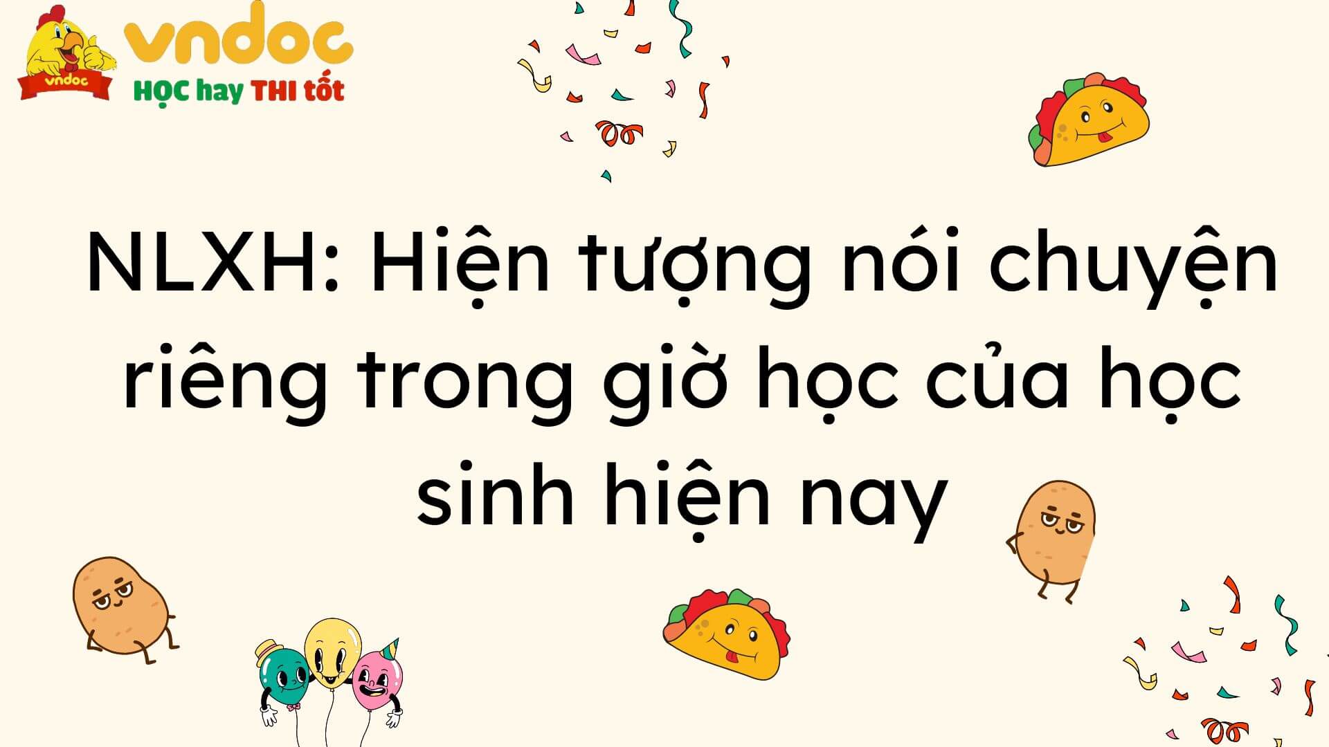 Suy nghĩ của em về hiện tượng nói chuyện riêng trong giờ học Gallery 2