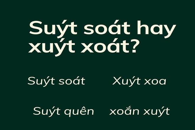 Suýt Soát Hay Xuýt Xoát? Gallery 1