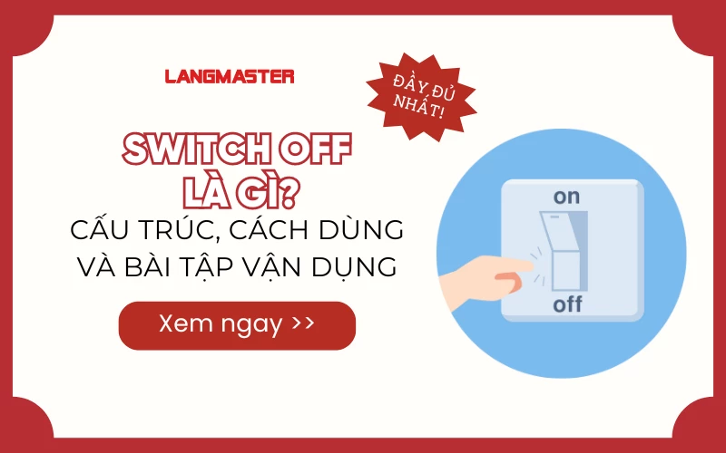 Switch Off Là Gì? Gallery 1