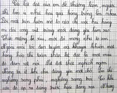 Tả con lật đật lớp 2