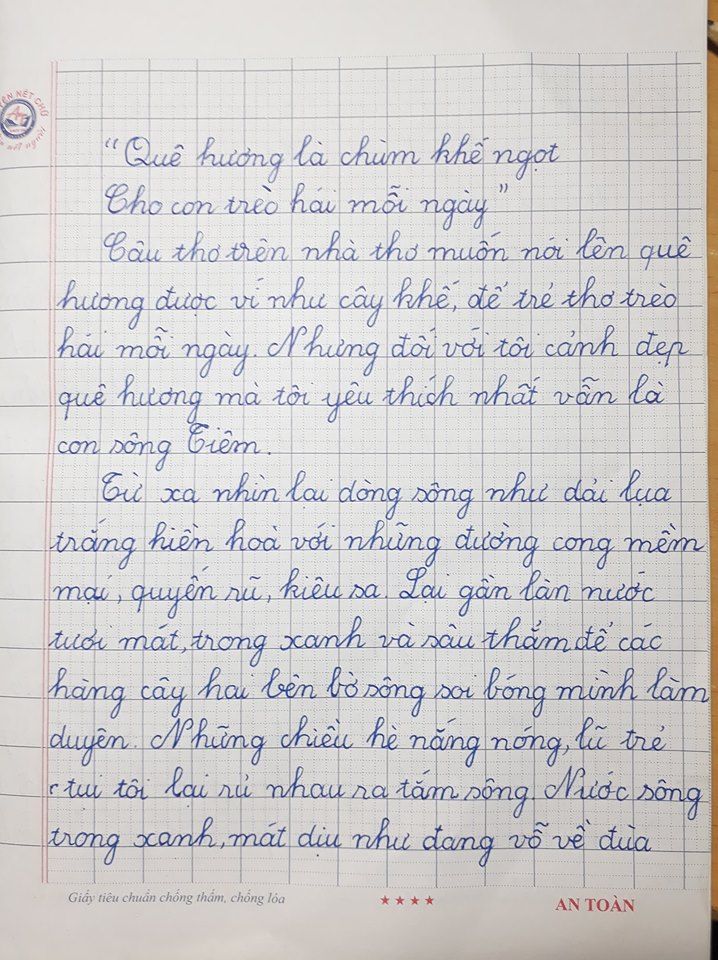 Tả Con Sông Quê Hương