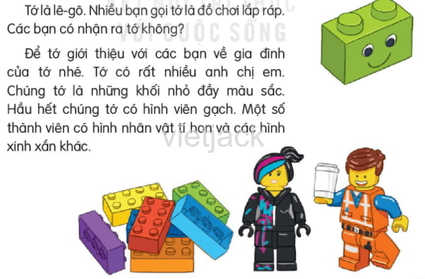 Tả đồ chơi Lego lớp 2