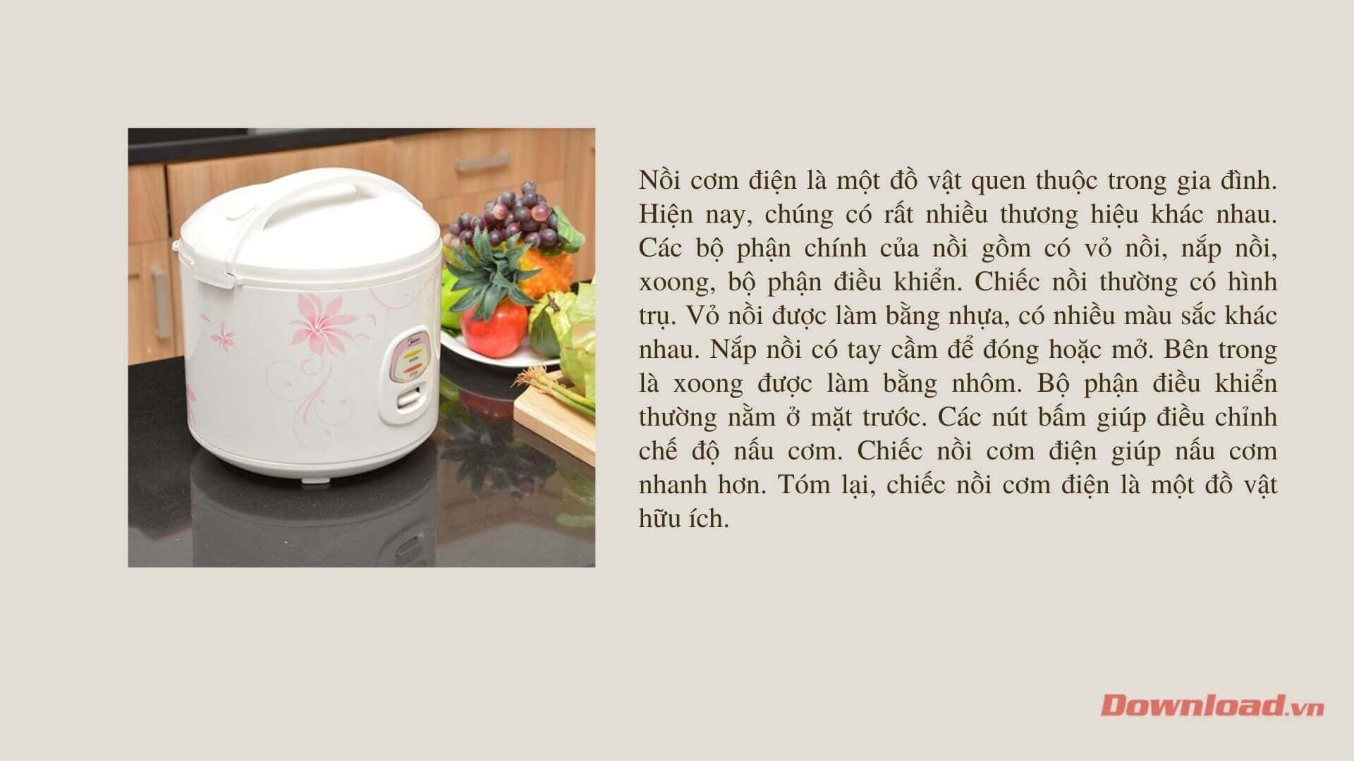 Tả đồ dùng trong nhà Gallery 2