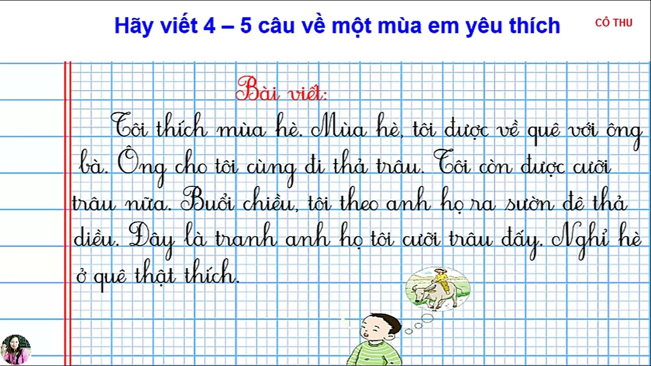 Mùa Xuân - Mùa em yêu thích