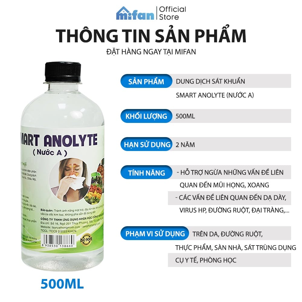 Nước Smart A có tác dụng gì? Gallery 1