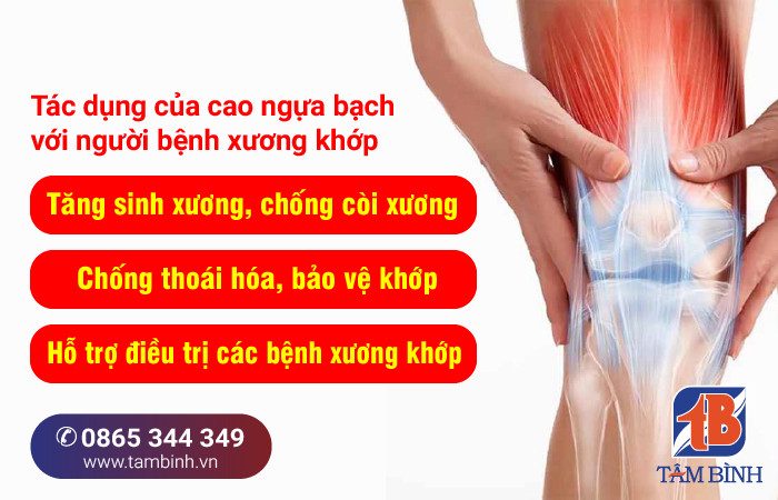 Tác dụng của Cao Ngựa Bạch