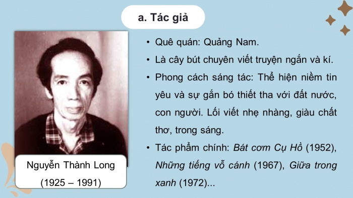 Soạn Bài Lặng Lẽ Sa Pa Tác Giả - Tác Phẩm Lớp 8 Gallery 1