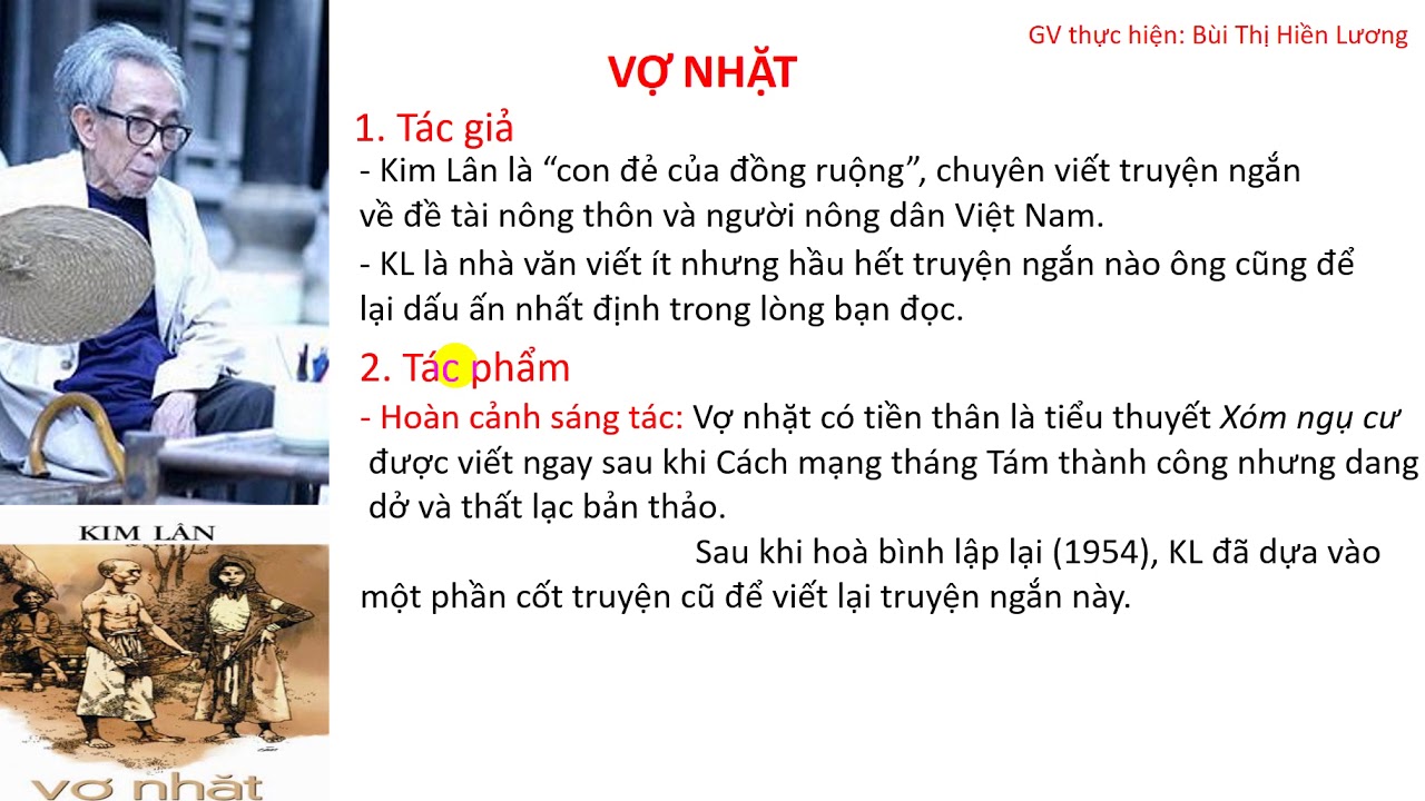 Tác giả tác phẩm Vợ Nhặt là ai?