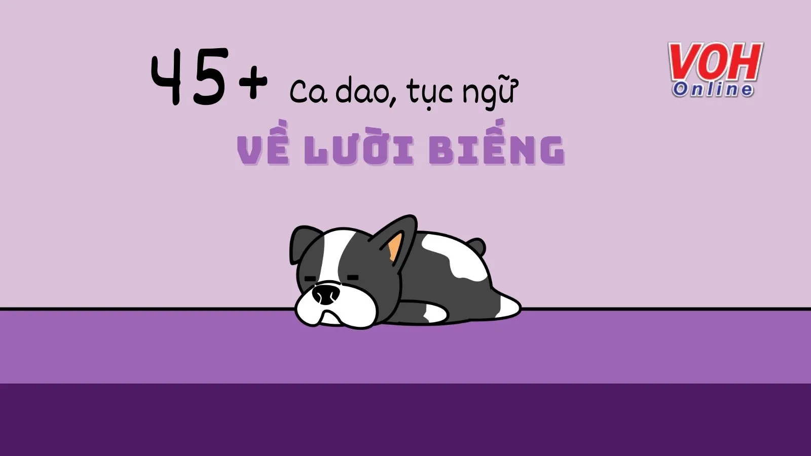 Những câu tục ngữ nói về sự lười biếng Gallery 1
