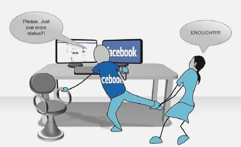 Tác hại khôn lường của việc nghiện Facebook