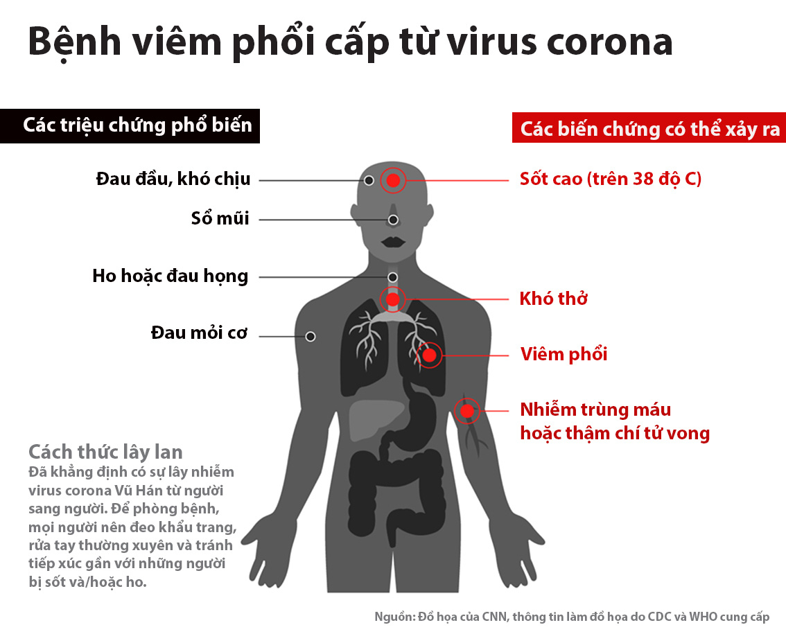 Tác hại của virus Corona
