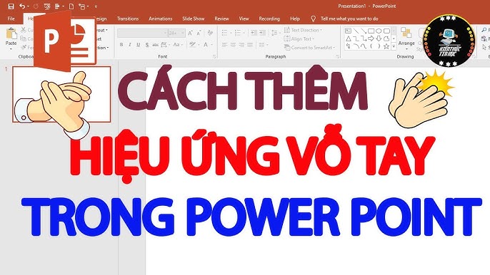 Tải Âm Thanh Vỗ Tay Trong Powerpoint