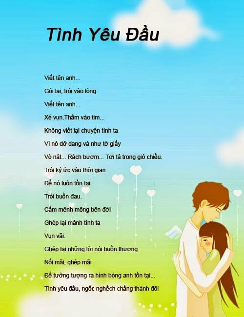 Tai Anh Có Chữ Về Tình Yêu