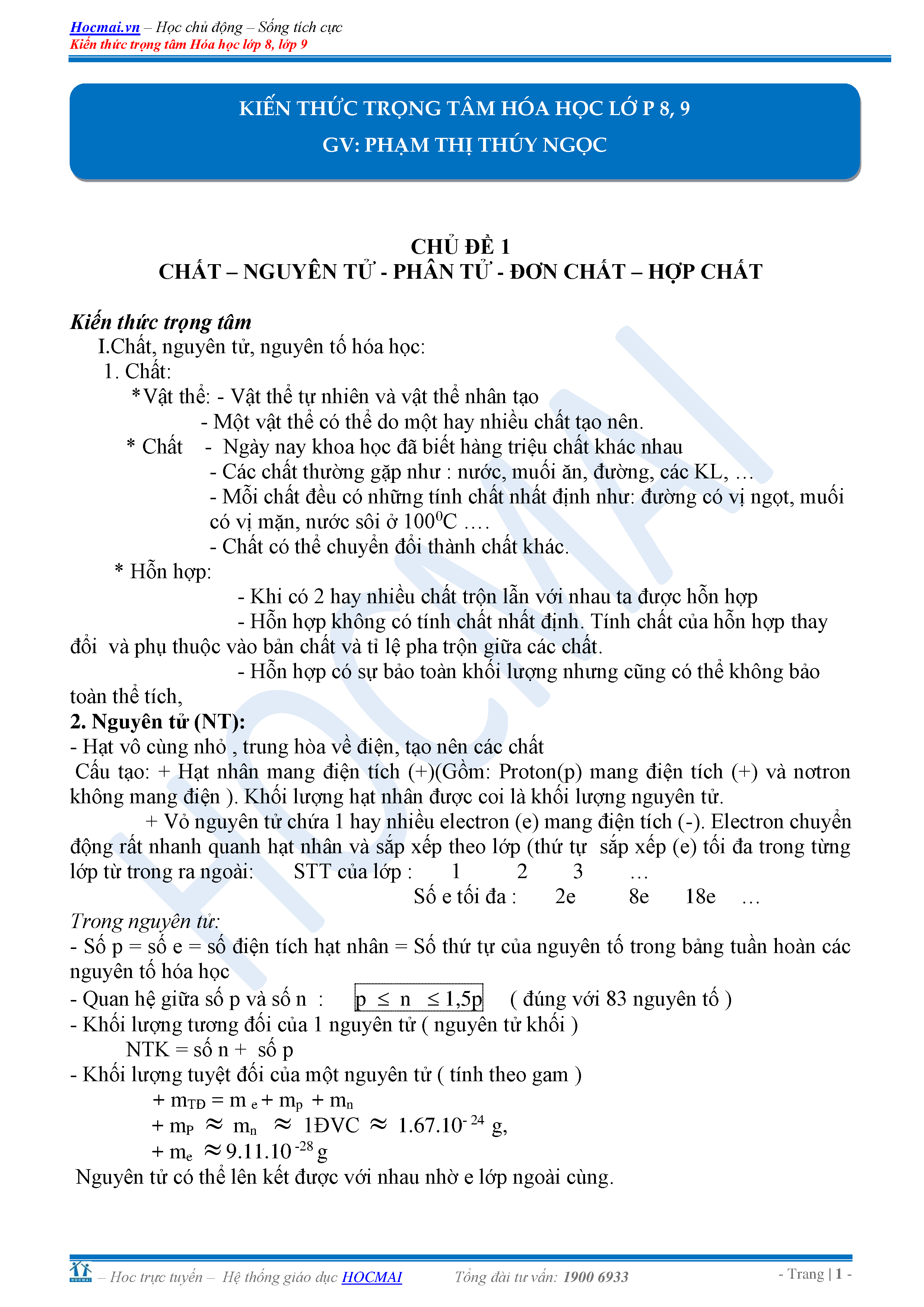 Lấy Gốc Hóa 8, Hóa 9 PDF Gallery 2