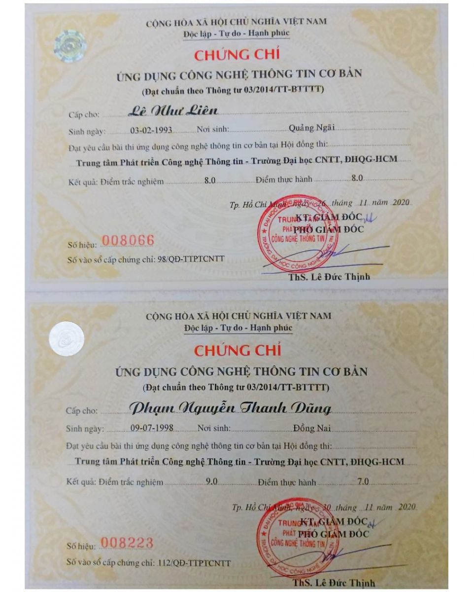 Tài liệu ôn thi Tin học cơ bản