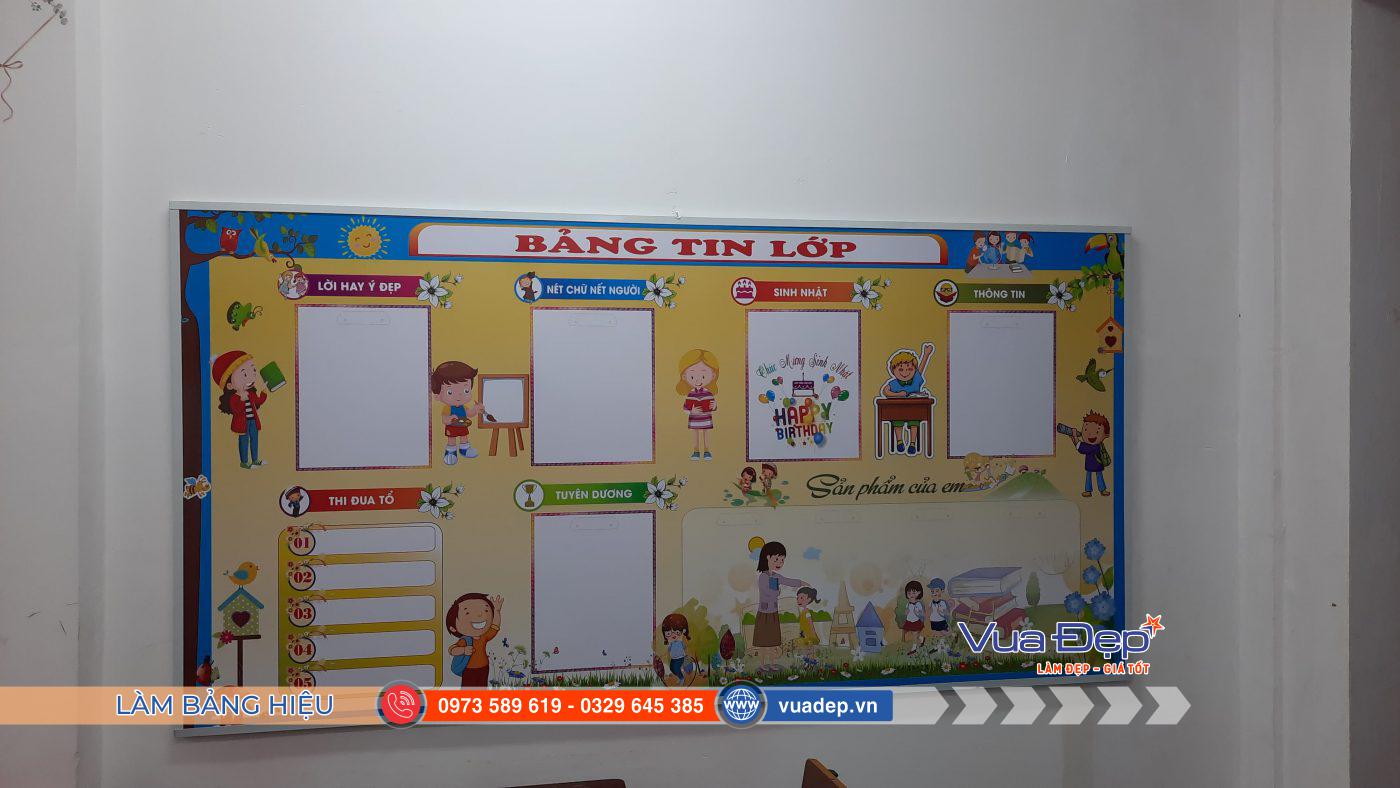 Bảng Tin Lớp Tiểu Học: Hướng Dẫn Chi Tiết và Mẫu Thiết Kế Gallery 1
