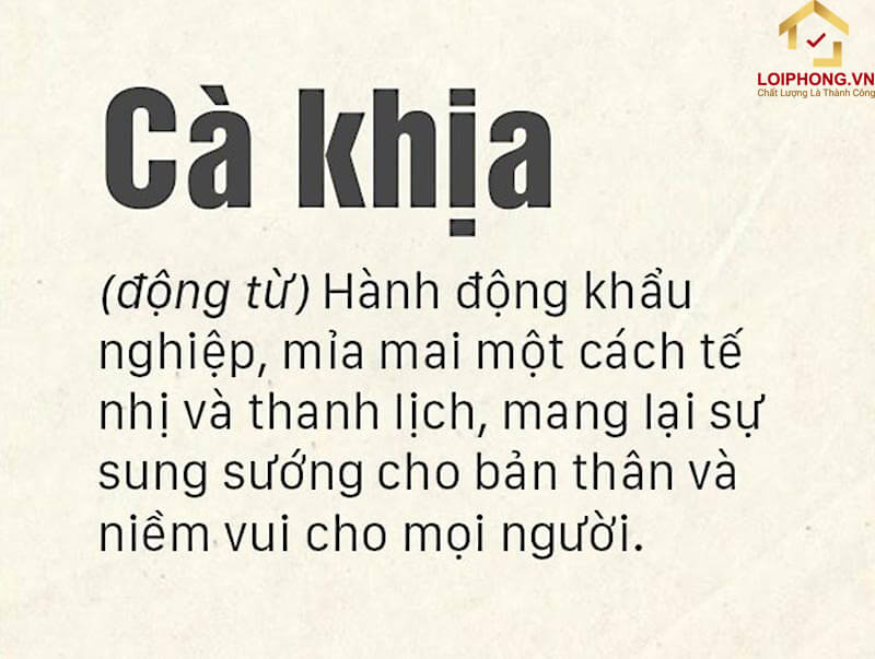 STT Cà Khịa Chất - Tuyển Tập Cap Cà Khịa Hay Nhất Gallery 1