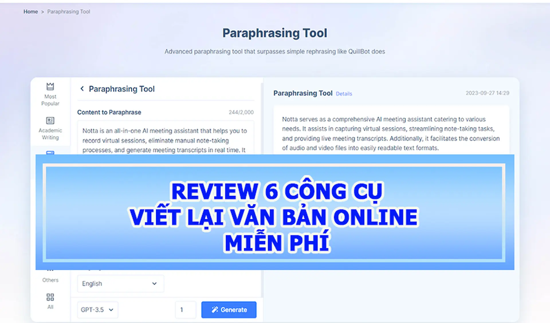 Viết lại văn bản: Cách làm và công cụ hỗ trợ Gallery 1