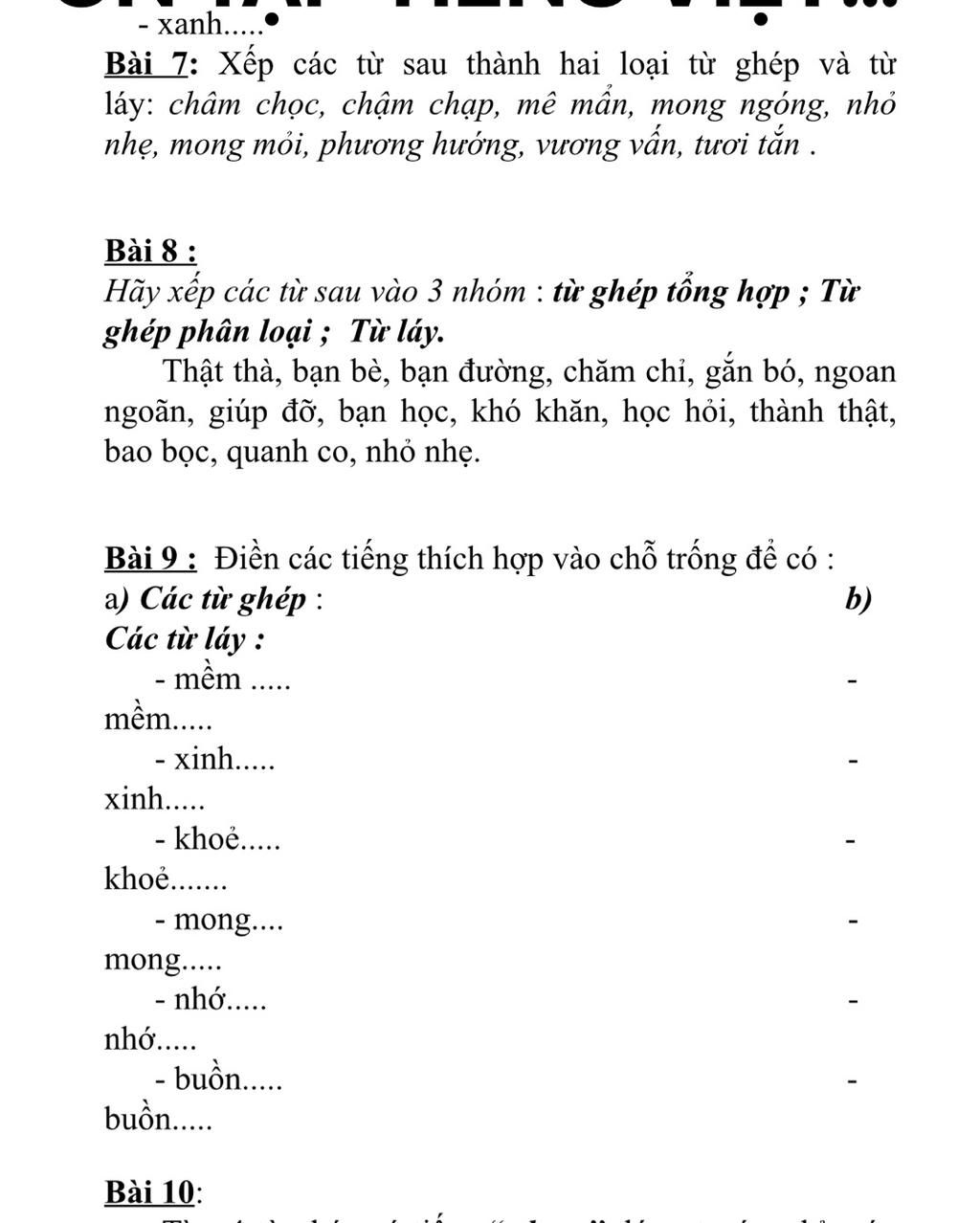 Chăm Chỉ Là Từ Ghép Hay Từ Láy? Gallery 2