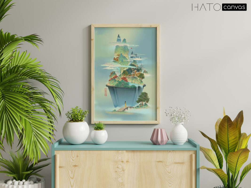 In Tranh Lụa Theo Yêu Cầu: Biến Tưởng Tượng Thành Hiện Thực Gallery 1