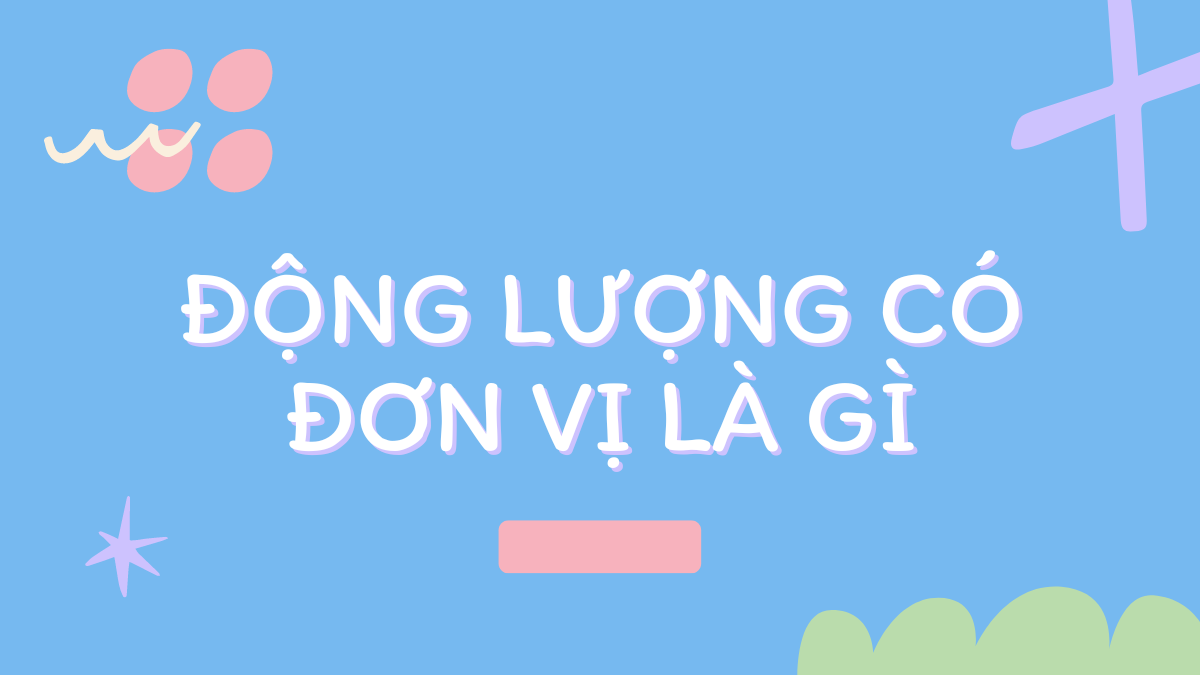 Đơn vị động lượng là gì? Gallery 2