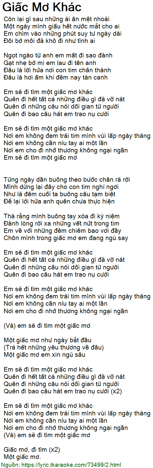 Em sẽ đi tìm một giấc mơ khác Gallery 1