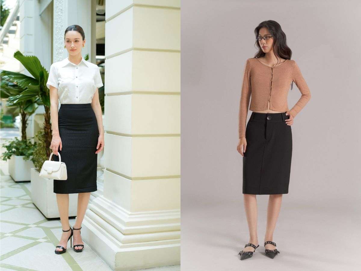 Chân Váy Bút Chì Hàn Quốc: Phong Cách Thời Trang Thanh Lịch & Hiện Đại Gallery 1