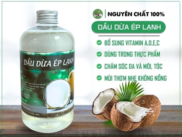 Dầu dừa Bách hoá xanh: Giá tốt, chất lượng đảm bảo