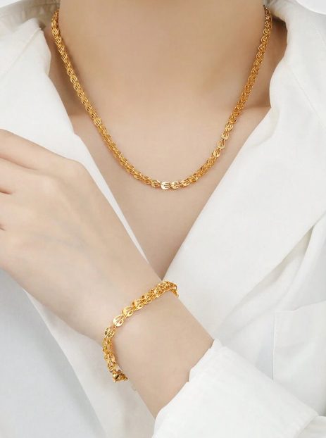 Dây Chuyền Đuôi Phụng Vàng Trắng: Sang Trọng Và Quyến Rũ Gallery 1