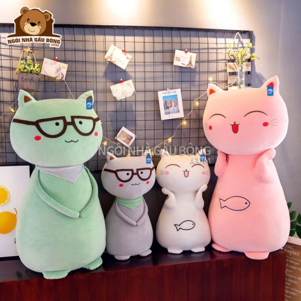Gấu bông hình con mèo - Sự lựa chọn hoàn hảo cho mọi lứa tuổi Gallery 1