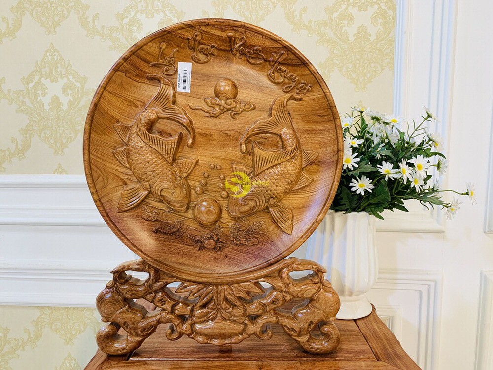 Giá Đỡ Đĩa Trang Trí Bằng Gỗ Gallery 1