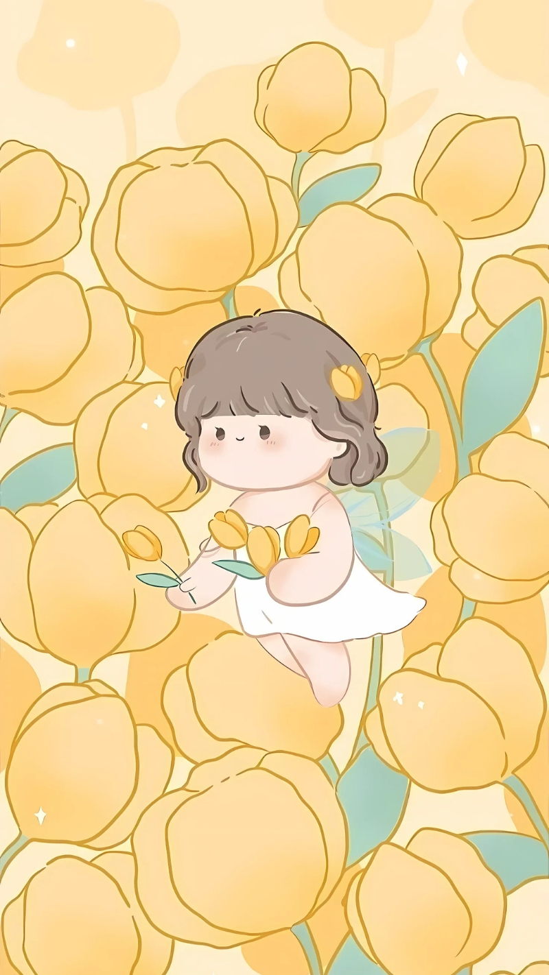 Hình Nền Màu Vàng Cute: Tổng Hợp Hình Ảnh Đáng Yêu Nhất Gallery 1