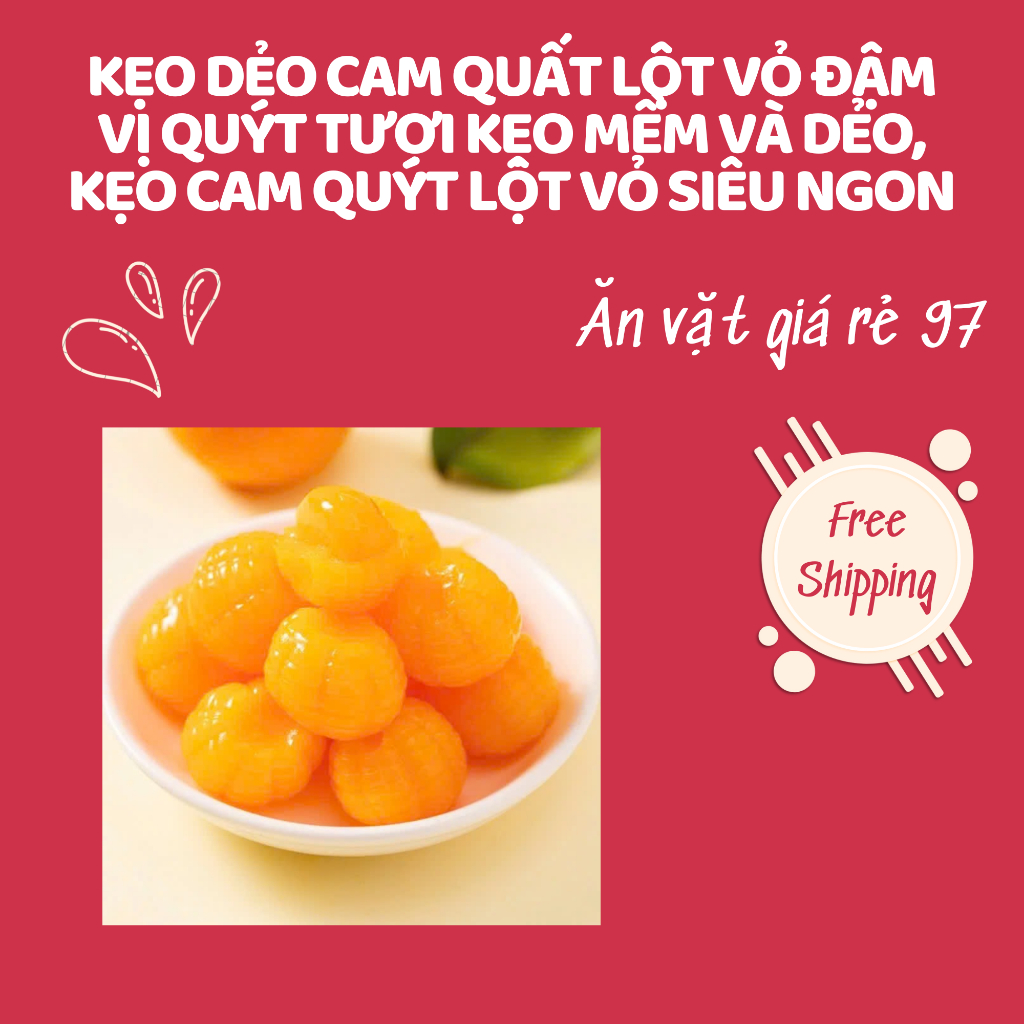 Kẹo Dẻo Vị Quýt: Hương Vị Mát Mẻ, Thơm Ngon Bùng Nổ Gallery 1